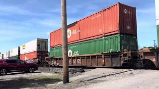 NS NORFOLK SOUTHERN INTERMODAL TRAIN WHILE RAILFANNING IN COLUMBIANA, OHIO! | FORT WAYNE LINE