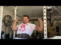 315 lbs 85 degree bench turned into a zero degree bench