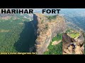 Harihar Fort Most Dangerous Trek In India Harihar Fort Nashik Maharashtra