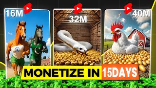 AI Animal Videos Blueprint: Monetize in 15 Days (Faceless YouTube)
