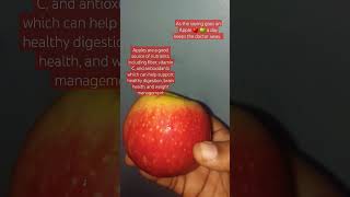 Health benefits of Apple 🍎 #100shorts2024 #shortsafrica #shorts #apple #fruits #healthyliving