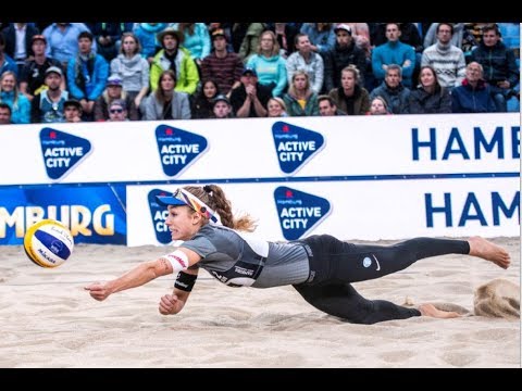 You think you have seen everything in beach volleyball?