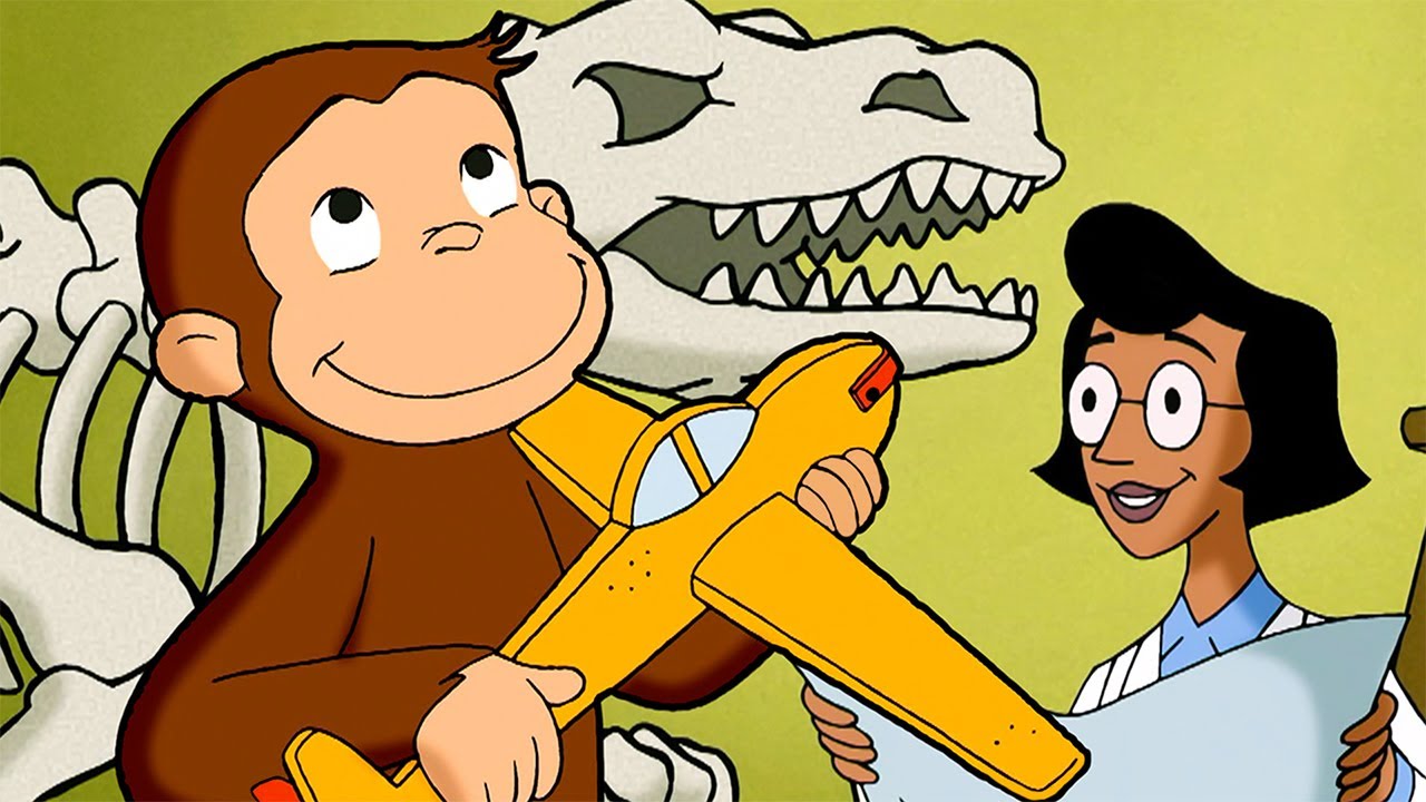 すごい恐竜の骨！ 🐵 おさるのジョージ