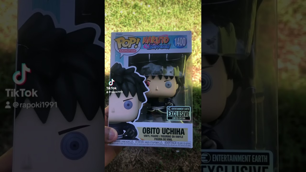 Obito Uchiha is Here #Entertainment Earth Obito Funko pop