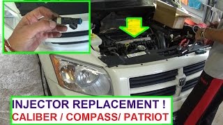 Injector Replacement Dodge Caliber Jeep Compass Patriot 2.0 Injectors Replacement