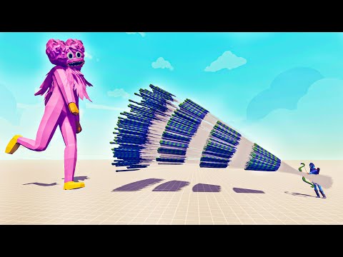 KISSY MISSY GIANT vs EVERY GOD - Totally Accurate Battle Simulator TABS