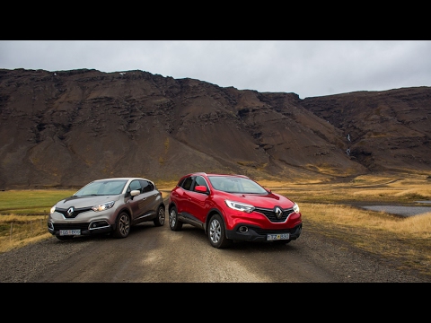 Renault Kadjar en Captur testrit Extreme Roadtrip