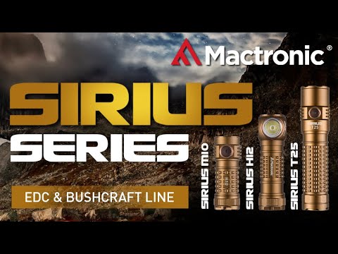 Презентація ліхтаря Mactronic Sirius M10 USB Rechargeable Magnetic