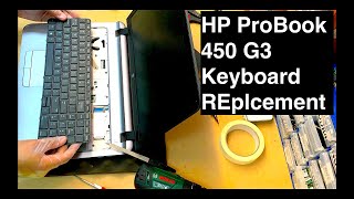 HP ProBook 450 G3 Keyboard Replacement