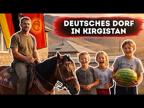 I traveled to the last German village in Kyrgyzstan! It was incredible!