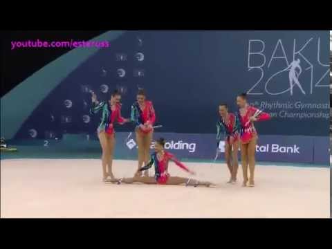 Belarus 10 clubs Final - European Championships Baku 2014