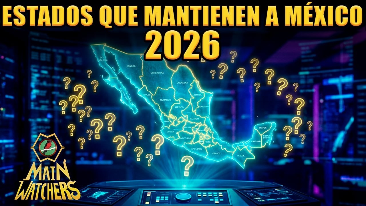 Qué ESTADOS MANTIENEN a MÉXICO 2026?