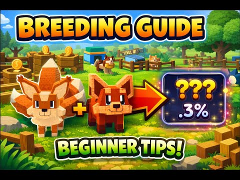 Beginner Breeding Guide! Best Recipes & Rare Pets | Catch and Tame Roblox