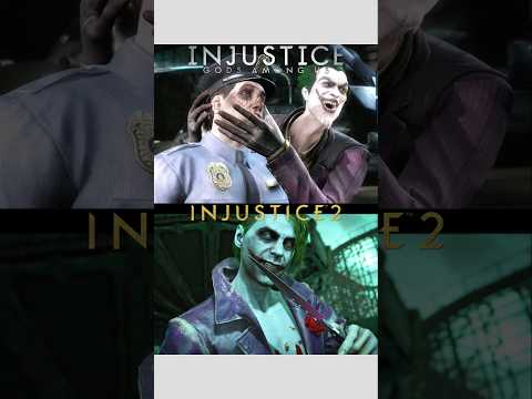 Injustice 1 vs Injustice 2 - Joker Intros Compared