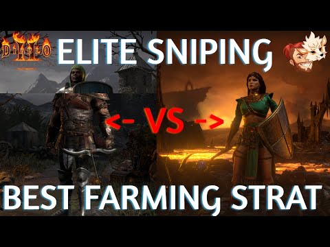FARM BETTER THAN A SORCERESS! | Elite Sniping: How To Guide | Diablo 2 Resurrected D2R Ladder Season