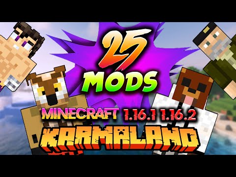 🔥TOP 25 MODS de *KARMALAND 4* para Minecraft 1.16.1 y 1.16.2✅|Mobs, Torretas, Decoración🔴