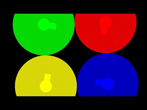 Multiply or Reales x Dynamic Core Destruction (4 colors) in Algodoo