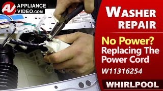Washer - Power Cord Issues - Diagnostic & Repair