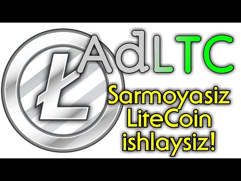 AdLTC / Sarmoyasiz LiteCoin ishlaysiz!