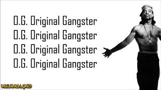 Ice-T - O.G. Original Gangster (Lyrics)