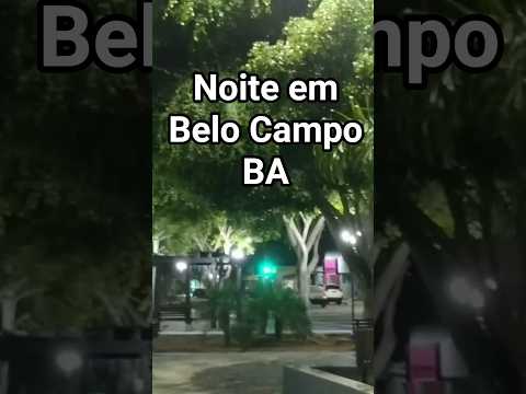 Noite na tranquila #BeloCampo, BA.