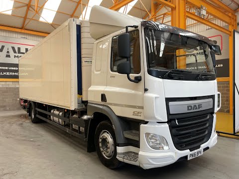 SOLD: DAF CF250 *EURO 6*, 4X2 18 TONNE FRIDGE/FREEZER – 2016 – PN16 BPV