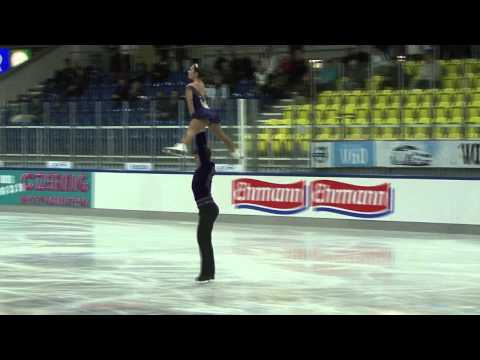 10 B. SIMPSON / M. BLACKMER (USA) - JGP GER / Chemnitz Junior Pairs Free Skating