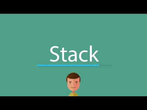 Stack pronunciation