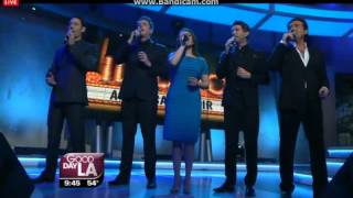 IL DIVO &amp; Lea Salonga Interview &amp; &quot;Memory&quot; 3-4-2014