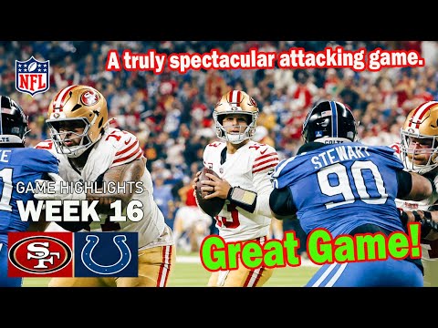 San Francisco 49ers vs Indianapolis Colts [FULL GAME] Highlights |Week 16 NFL 2025