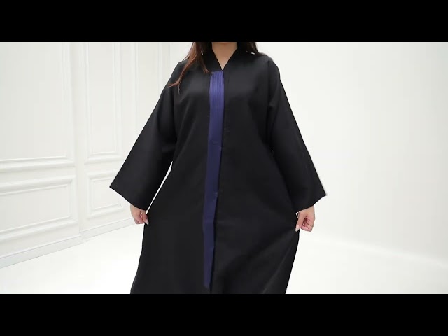 عباية بقماش كحلي 1187118