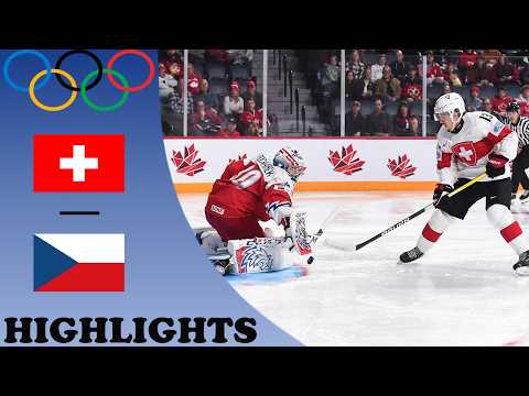 Czechia vs Switzerland Highlights | Men's Ice Hockey | The Pre-Olympics 2026 Meeting