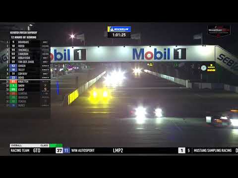 IMSA WTSC第2戦セブリング12時間 レース動画4