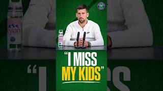 Novak Djokovic gets Brutally Honest about the Tennis Life!