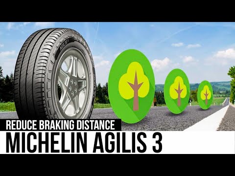 The Michelin Agilis 3 is said to reduce braking distance and provide greater longevity