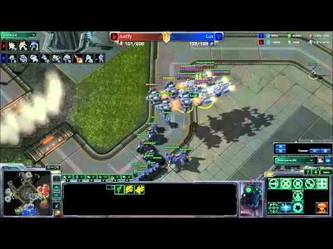 Starcraft 2 HotS Lux vs Justify TvP - Korhal City