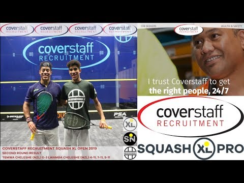 PSA CHALLENGER TOUR SQUASH MATCH | Lwamba Chileshe v Temwa Chileshe