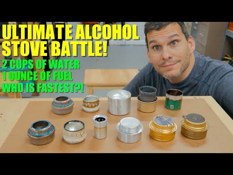 Watch THIS Before You Buy an Alcohol Stove!: Alcohol Stove Battle - Testing 11 Different Stoves