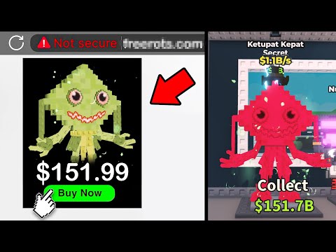 Steal A Brainrot, But I Buy 1B/S Brainrots From Websites!