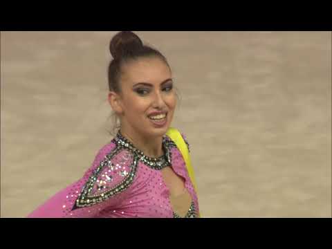 Katrin Taseva - Ribbon Final - WC Pesaro 2018
