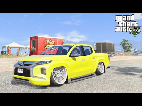 MITSUBISHI TRITON MODIF CEPER MAFUS KEREN - GTA V MOD INDONESIA EPISODE SPESIAL