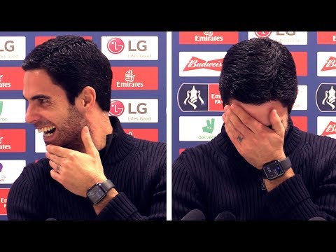 Arsenal 1-0 Leeds - Mikel Arteta FULL Post Match Press Conference - Interrupted By Everton Ringtone!