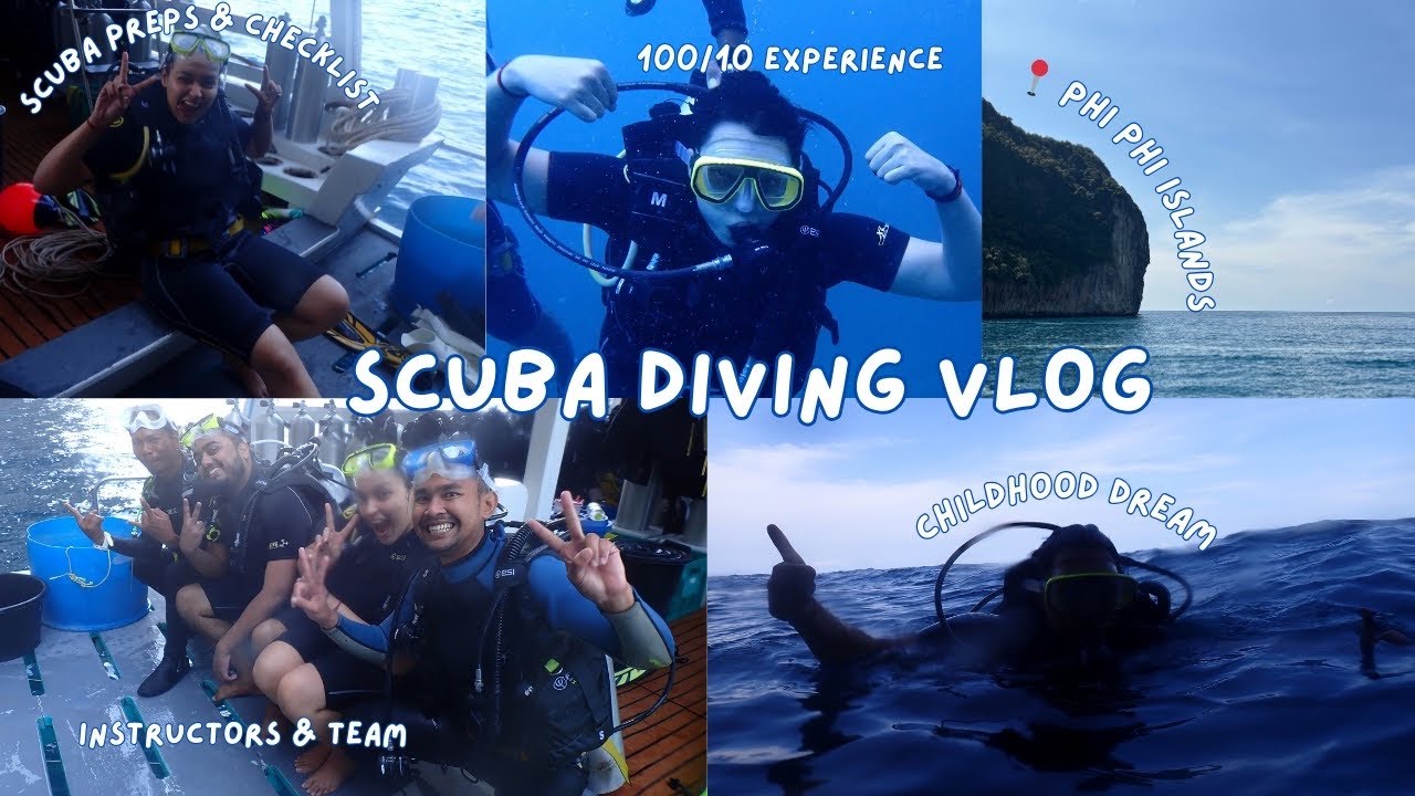 A traveler experiences Scuba diving and shares experience.