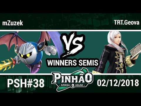 [PSH #38 - SMASH 4 FINALE] mZuzek (Meta Knight) vs TRT.Geova (Robin, Lucas, Mario) - Winners Semis