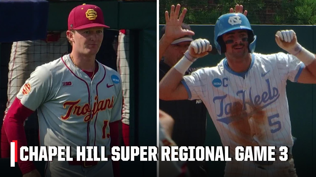 USC Trojans vs. North Carolina Tar Heels | Super Regional Highlights | ESPN College Baseball