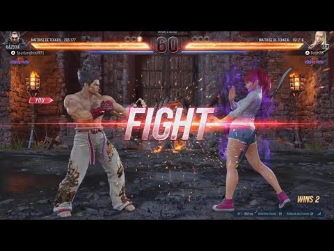 Tekken 8 (PS5) FR - Kazuya Mishima VS Lili Rochefort (Ranked Match)