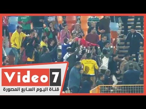 شاهد رد جماهير الشرقيه على استفزاز مشجعي الزمالك لهم