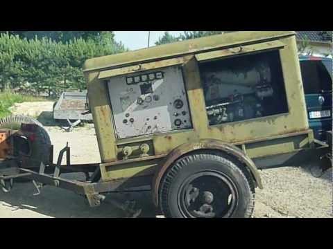 Stromerzeuger DDR- Notstromaggregat 4NVD 12,5 (Robur)