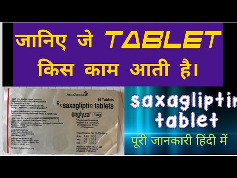 Saxagliptin 5 mg tablets