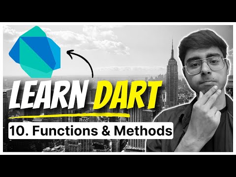10. Functions in Dart | Dart Programming Course for Beginners | Learn Flutter from Basics